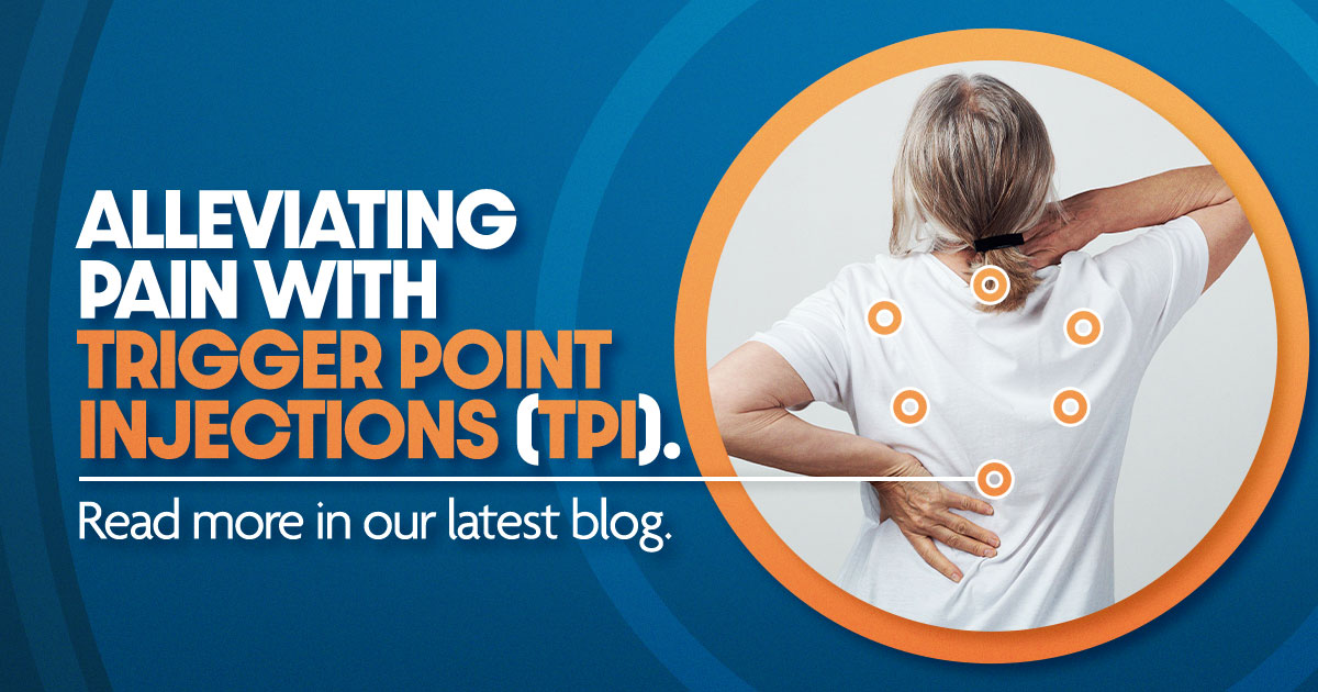 Alleviating pains with trigger point injections (TPI). Read more in our latest blog.