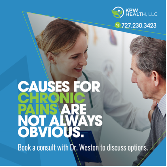 Causes for chronic pain are not always obvious. Book a consult today.