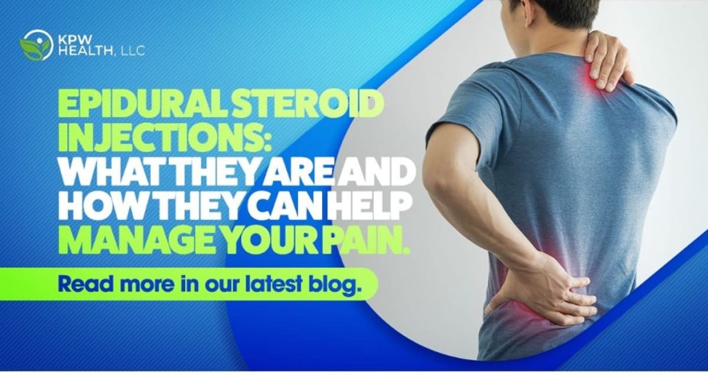 Epidural steroid injections - what they are and how they can help manage your pain.